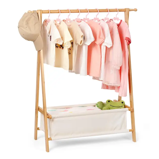relquorax g04 perchero infantil bambú