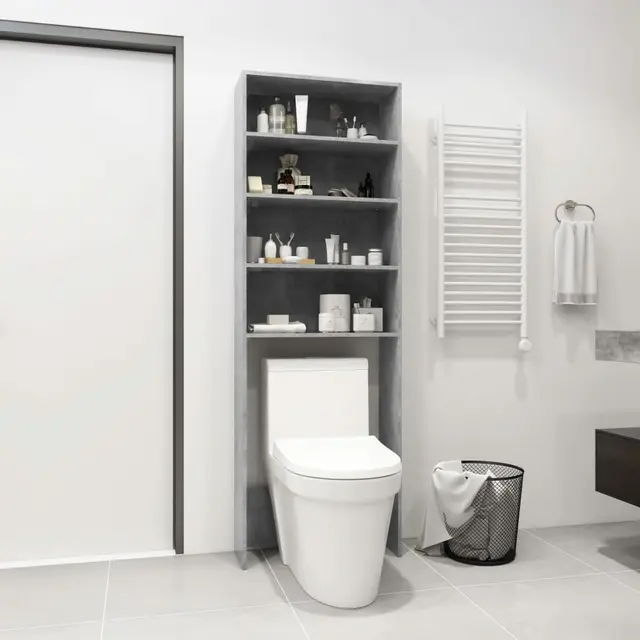 sufrk mueble lavadora 190cm gris cemento