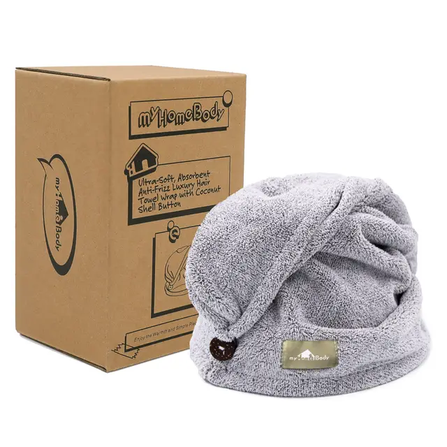 myhomebody turbante bambú secado rápido