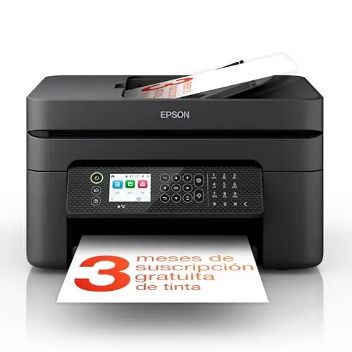 Epson Impresora de inyección de Tinta multifunción Workforce WF-2930DWF A4 con conectividad inalámbrica y 3 Meses Gratis de suscripción de Tinta ReadyPrint*