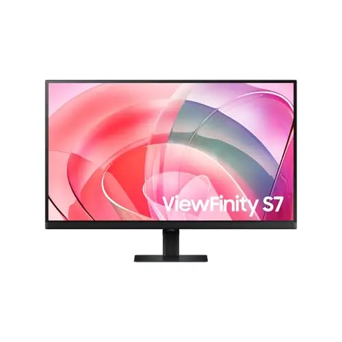 Samsung LS32D700EAUXEN - Monitor Viewfinity S7 de 32" UHD (3840 x 2160, 16:9, 60Hz, 5ms, Modo Eye Saver, Flicker Free), Negro, Versión 2024