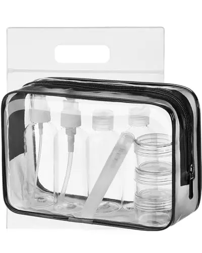 neceser mococito transparente con 8