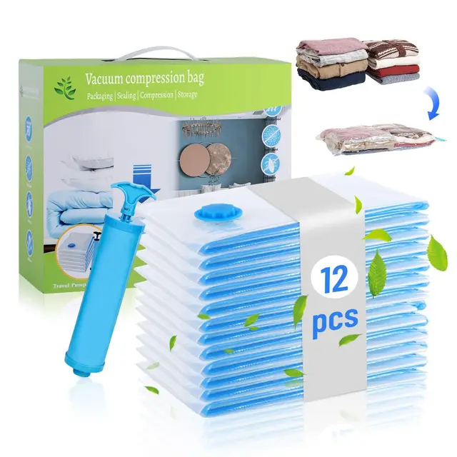 chuner bolsas vacío ropa 12 piezas