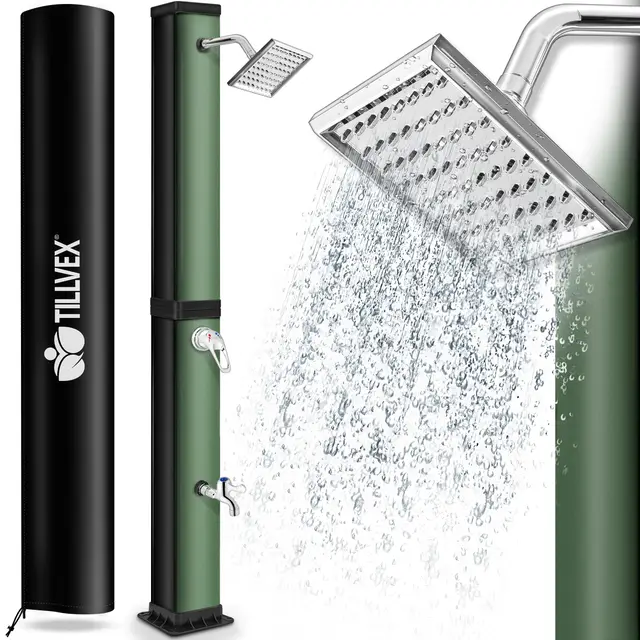 tillvex ducha solar jardín 220 cm