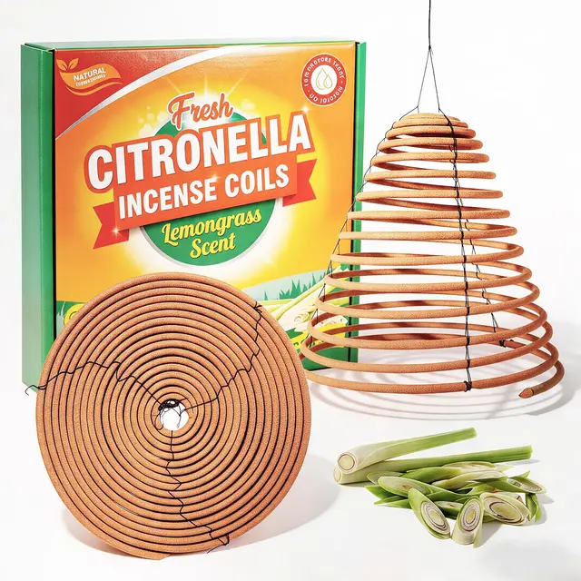 scentorini espiral citronela 23cm pack 2
