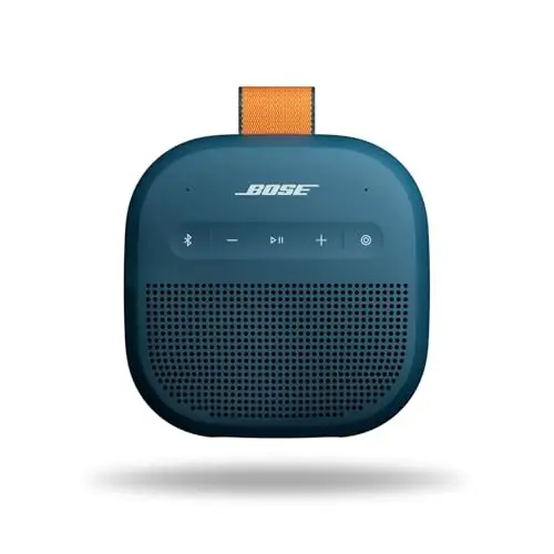 Bose SoundLink Micro (2.ª generación) Altavoz Bluetooth portátil, Altavoz para Exterior inalámbrico, hasta 12 h de autonomía, Resistente al Agua y al Polvo, Azul crepúsculo - Edición Limitada