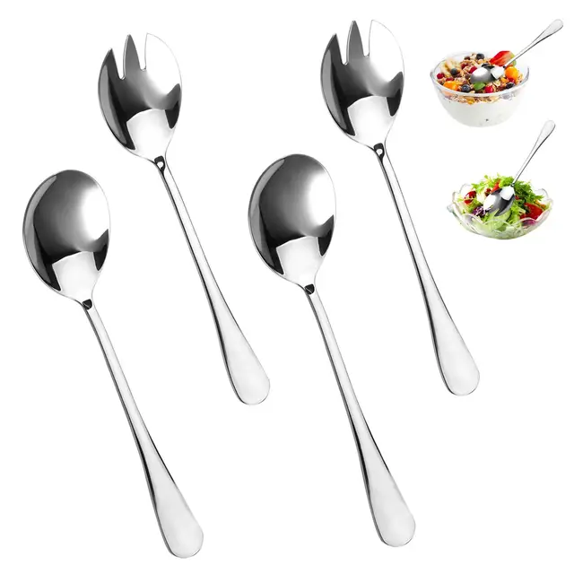 dekorinex cubiertos ensalada 4 piezas