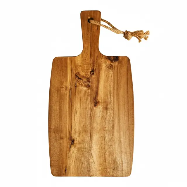 damoex tabla de cortar acacia con mango