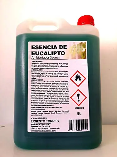 t.dryer fresh esencia eucalipto sauna 5l