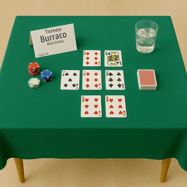 byour3 paño verde poker 145x145cm
