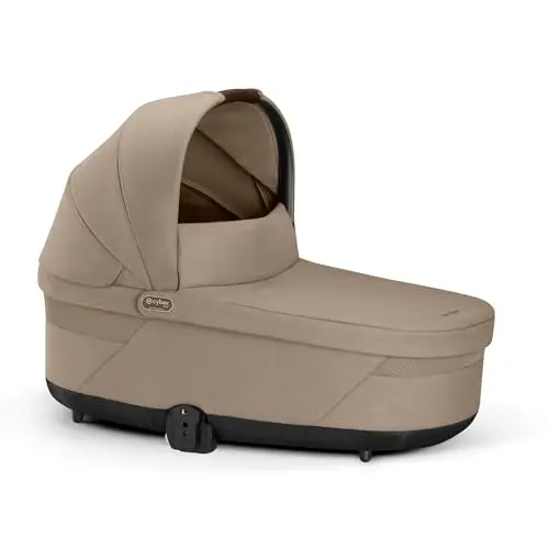 CYBEX Capazo Gold COT S Lux, Desde el Nacimiento hasta los 6 Meses Aprox. (máx. 9 kg), para CYBEX Balios S Lux y Talios S Lux, Almond Beige