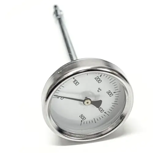 jpshop termómetro horno leña 0-500°c