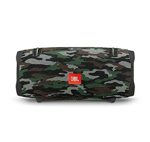 JBL DevaCurl 1 Xtreme 2 - Altavoz Bluetooth inalámbrico, portátil, Impermeable, diseño de Camuflaje, Acero Inoxidable 18/8