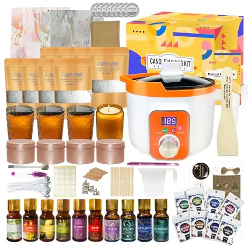 ksedcon kit completo velas aromáticas