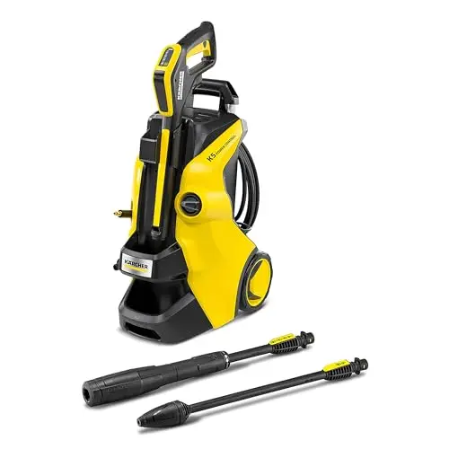 Kärcher Hidrolimpiadora K 5 Power Control, presión: 145 Bar, caudal: 500 l/h, Rendimiento: 40 m²/h, Peso: 13 kg, Manguera y Pistola de Alta presión Incluidas