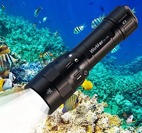 wurkkos dl10r linterna buceo