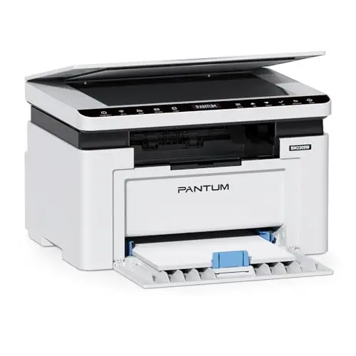 PANTUM Impresora Multifunción Láser Monocromo WiFi (BM2309W, BM2300W), Impresión, Copia, Escaneo, para Oficina y Hogar (A4, 20 ppm, Wi-Fi Direct, USB 2.0, Bluetooth, AirPrint, Mopria)
