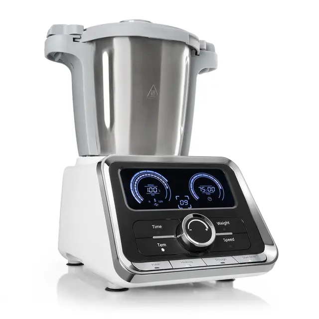 Klarstein GrandPrix & # x2022; Robot de cocina, color plateado