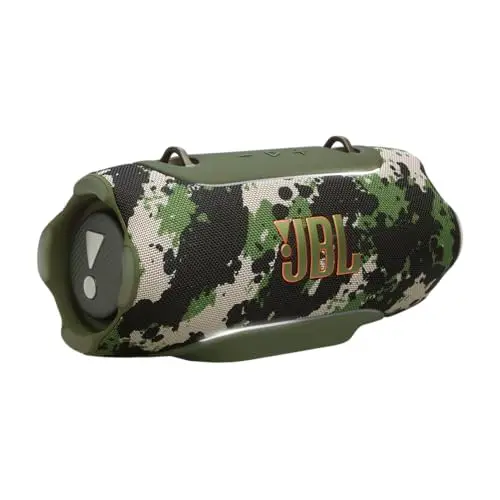 JBL Altavoz Bluetooth portátil Xtreme 5 con Sonido JBL Pro y práctica Correa para el Hombro, IP68 Impermeable, Banco de energía Integrado, Escuadrón
