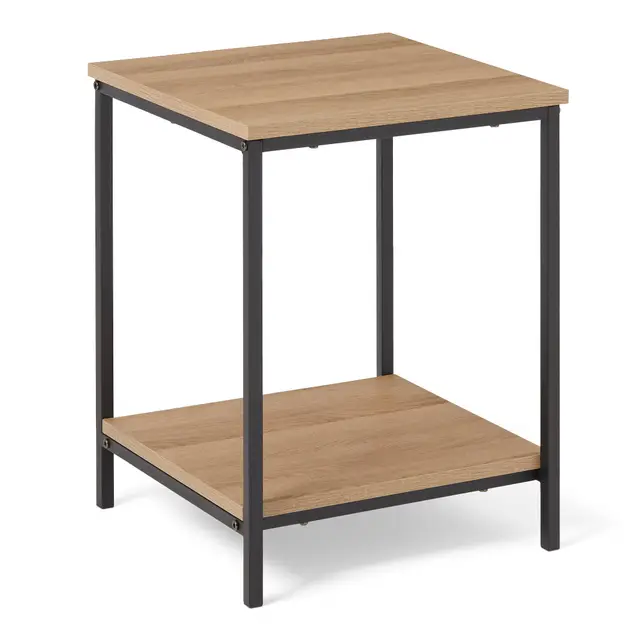 amazon basics mesa auxiliar cuadrada