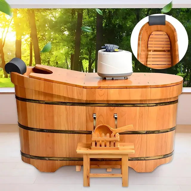 wpptnsfy barril sauna 110cm