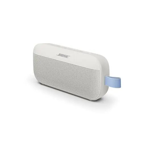 Bose SoundLink Flex (2.ª Gen.), Altavoz portátil inalámbrico con Bluetooth pequeño y Potente para Fiestas al Aire Libre, 12 Horas de autonomía, IP67, Gris Niebla - Edición Limitada