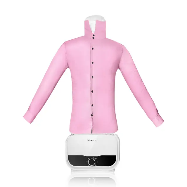Clatronic® plancha camisas | para camisas, blusas y pantalones sin arrugas | sustituye a la plancha o al centro de planchado a vapor | maniquí de planchado con 1200 vatios de gran potencia | HBB 3734
