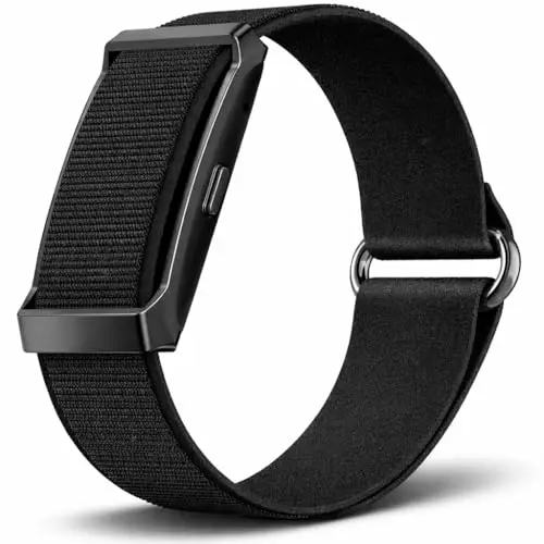 Smart Band, Pulsera Actividad sin Pantalla Hombre Mujer con GPS Integrado, Pulsómetro, Batería +1 Mes de Duración, SpO₂, Podómetro, Monitor Sueño, Notificaciones WhatsApp, Resistente Agua, 2 C