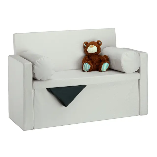 relaxdays baúl almacenamiento plegable