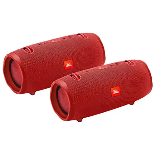 JBL Xtreme 2 altavoces Bluetooth inalámbricos portátiles - Par (rojo)