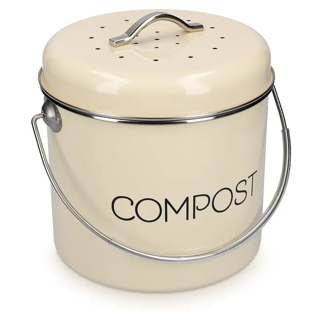 navaris compostador metálico rectangular