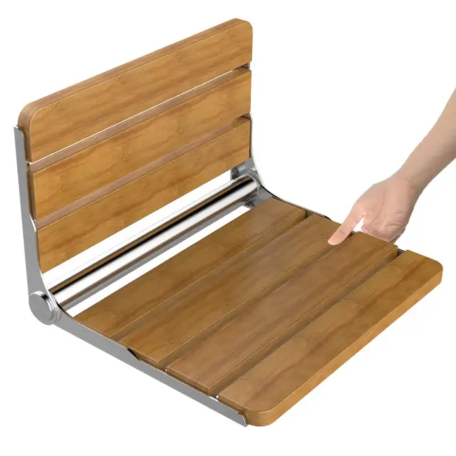 longway taburete ducha plegable pared