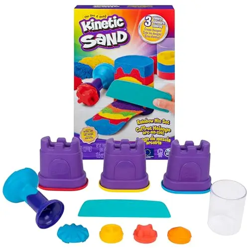 kinetic sand arcoíris 382g