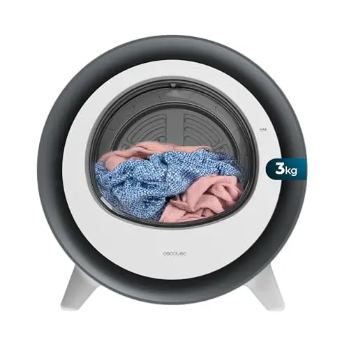 Cecotec Bolero DressCode Dry 3500V Silver Secadora Compacta 3 kg