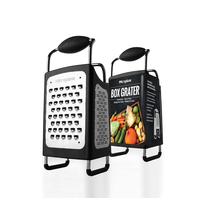 microplane rallador caja 4 caras