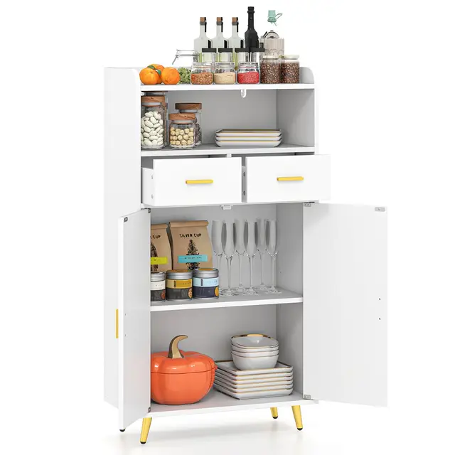 giantex my45148it aparador buffet cocina