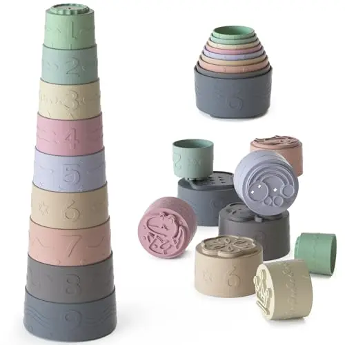 loyzico cubos apilables 9 piezas