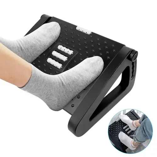 vfandv reposapies ergonómico ajustable