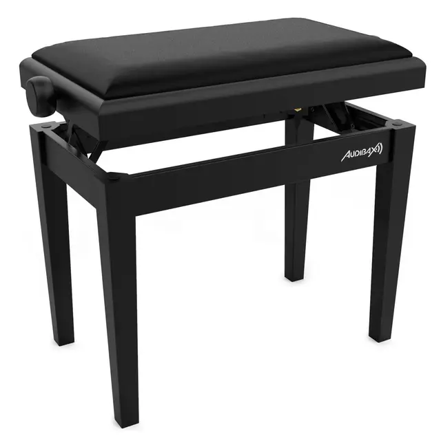 audibax kb600 black banqueta piano