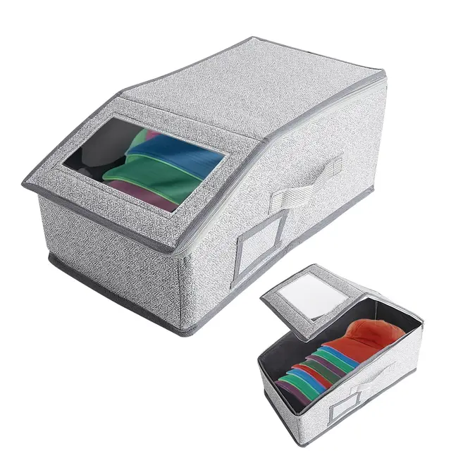 tmzeloa caja sombreros plegable con