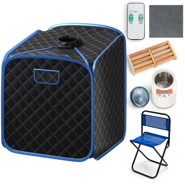 homasis mini sauna portátil vapor 2l