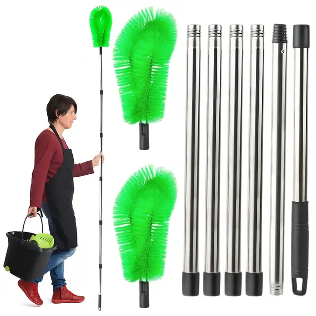 Cepillo limpiador de canalones 258 cm