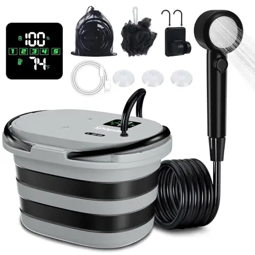 spopal ducha portátil camping