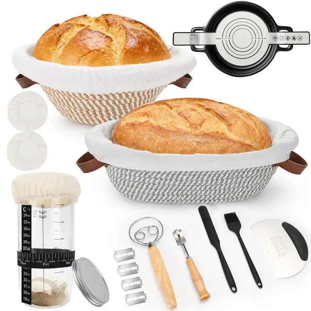 csyy banneton pan 21 piezas