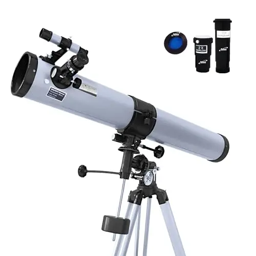 Seben Telescopio Reflector astronómico 76/900 EQ2 de