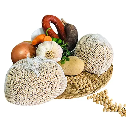 LACOSVI Mallas de Cocción Reutilizables Nailon 20x15 cm Pack 2