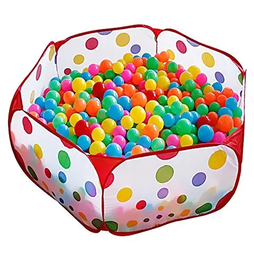 kuuqa kq001 - piscina de bolas hexágono