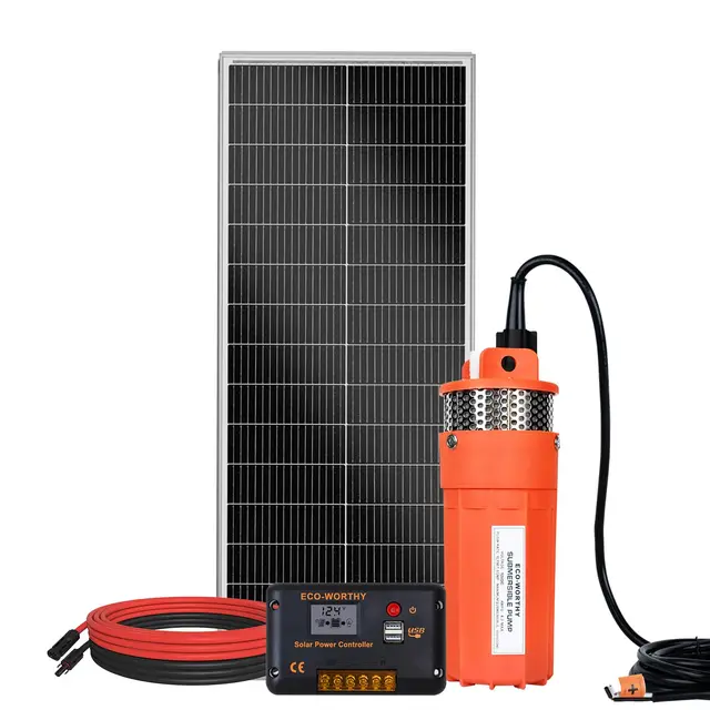 dc house bomba solar 96w pozo profundo