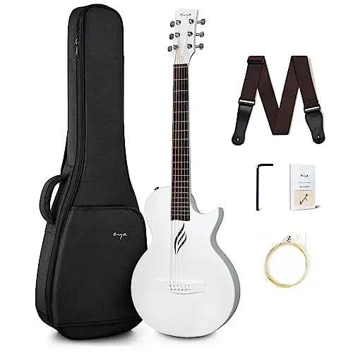 enya nova go 35" fibra de carbono blanca