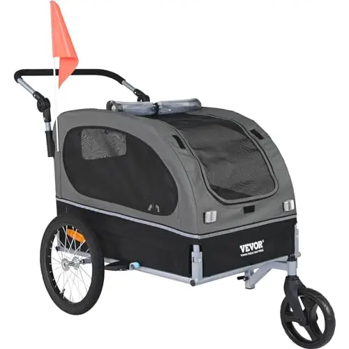 vevor ts815 remolque 2 en 1 para perros